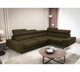 Rohová sedací souprava MILANO II - starozelená, pravá