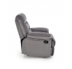 Polohovací křeslo DRAGER, Šedá