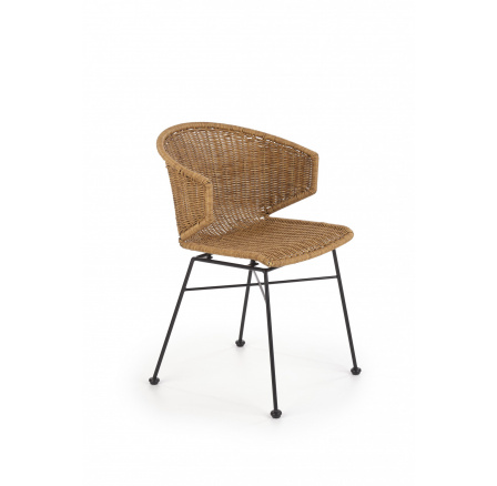 Jídelní židle K407, přírodní/černá