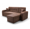 Rohová sedací souprava MARAJO - Pravá (MISOL) látka hnědá Yuma 38 (IZ) (K250-Z)