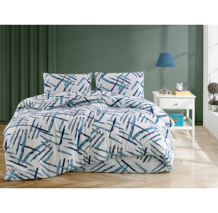 Povlak flanel Orlex blue 45x60