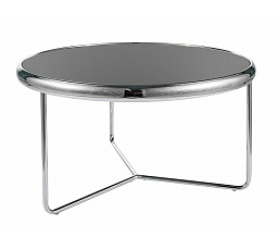 Konferenční stolek SCARLET, Černá/Chrom FI74