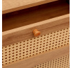 Komoda NOTTO s ratanem 74x35x86 cm ALL 849676
