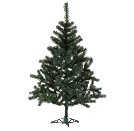 Jedle - umělý vánoční strom, 150 cm, barva zelená