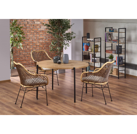 Jídelní stůl MORGAN, dub zlatý