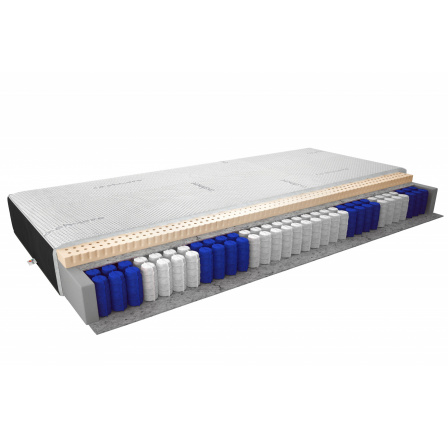 Materac Latexový Marcello 120x200 Kašmír + Samet černý Kašmír, Samet Černý