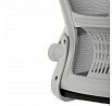 Dětská židle, výškově nastavitelná, šedá síťovina, KA-K2008 GREY
