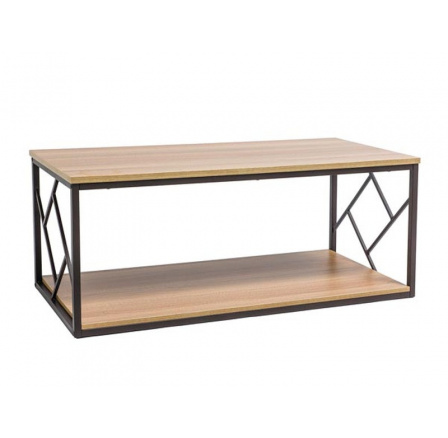 PABLO L (TABLO L) - KONFERENČNÍ STOLEK - MDF - dub / černá (TABLOL) (S) (K150-Z) PABLO L (TABLO L) - KONFERENČNÍ STOLEK - MDF - dub / černá (TABLOL) (S) (K150-Z)