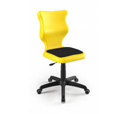 Židle Twist Soft velikost 4, Žlutá/Černá