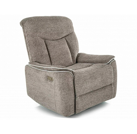 ROZKLÁDACÍ KŘESLO ODYS RAVEN ŠEDÁ 07