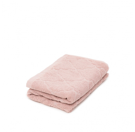 Ručník SAMINE s marockým jetelovým vzorem růžový 50x90 cm SS23 838304