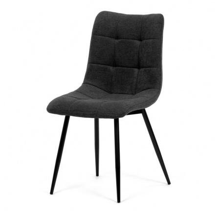 Jídelní židle, šedá, látka, DCL-L1094 GREY2