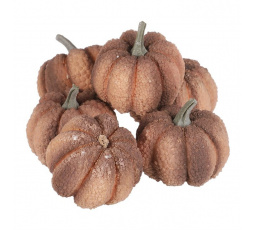 Dýně z polystyrenu, barva hnědá, cena za balení (6 ks).