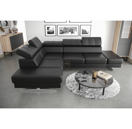 Rohová sedací souprava EMPORIO 225x300 přírodní kůže - levá, přírodní kůže - volitelná barva