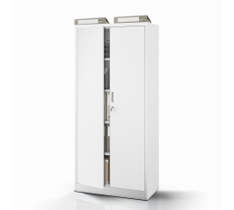 Kovová  skříň  JAN Compact 1750 x 800 x 400 mm, šedá