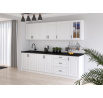 Kuchyňská skříň STILO - 60 DPM-210 2F, Bílá/Bílá