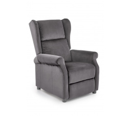 Polohovací křeslo AGUSTIN 2, šedá