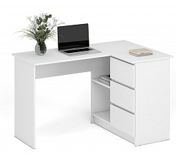 Psací stůl BEGA, Bílá UNI