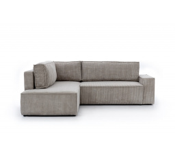 Pravostranná rohová sedačka s funkcí spaní Flabio L - šedá Vogue 14