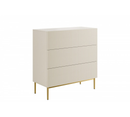 NICOLE KOMODA 100 3SZ - kašmír / zlatý rám