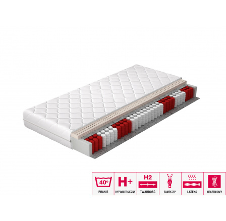 Latexová matrace Marcello 180x200 Hypoalergenní potah Microfibre