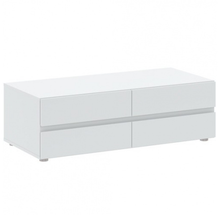 Podstavec pod skříň BASIC PLUS 4S, Bílá