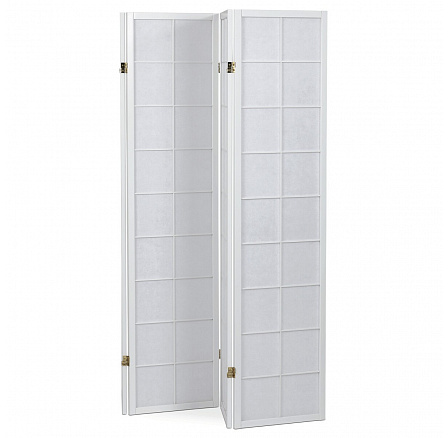 Paraván, masiv, bílá, EF-E804 WT