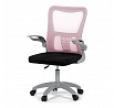 Dětská židle, výškově nastavitelná, růžová síťovina, KA-K2008 PINK