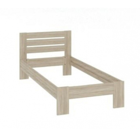 Postel 90x200 dub sonoma LP1-FX