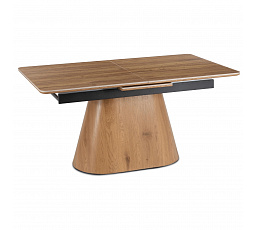 Stůl LIZBONA Keramický Rozkládací 160-200 cm Dub/Dub