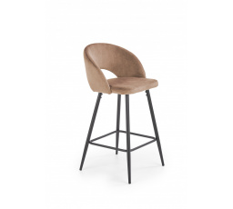 Barová židle H96, Béžová/Černá