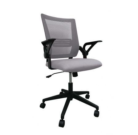 ANDROS (MCT003) ŠEDÁ - kancelářské křeslo - JD-09/ SM-2306 šedá MESH (DD) CH19*** ANDROS (MCT003) ŠEDÁ - kancelářské křeslo - JD-09/ SM-2306 šedá MESH (DD) CH19***