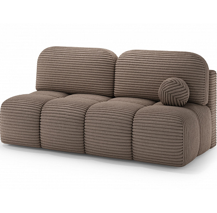 Nuwia sofa with sleeping function and storage box, light brown velvet upholstery Modullo 20 145x200 1 Nuwia sofa with sleeping function and storage box, light brown velvet upholstery Modullo 20 145x200 1
