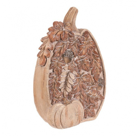 Dýně - dekorace s osvětlením, magnesium, imitace dřeva Dýně - dekorace s osvětlením, magnesium, imitace dřeva