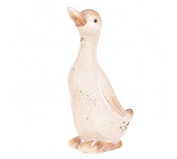 Kachna keramická - střední, barva béžová