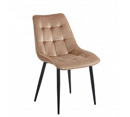 Židle velvet - Riviera 24 cappuccino J262-1 (B)