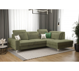 Rohová sedací souprava MALIBU MINI 180X250 - pravá, olivová