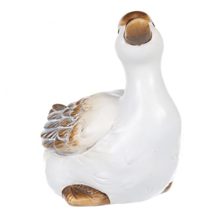 Kachna - zahradní figurka, menší, keramika