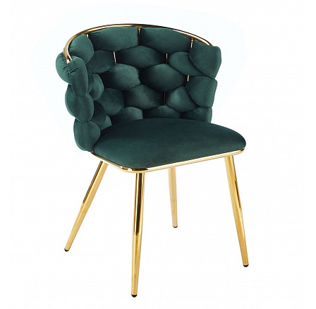 Židle velvet zelená K47-FXJG G