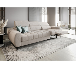 Sofa PORTO III , relax 263 cm - béžová, Pravá strana