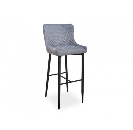 Barová židle COLIN B H-1, šedá