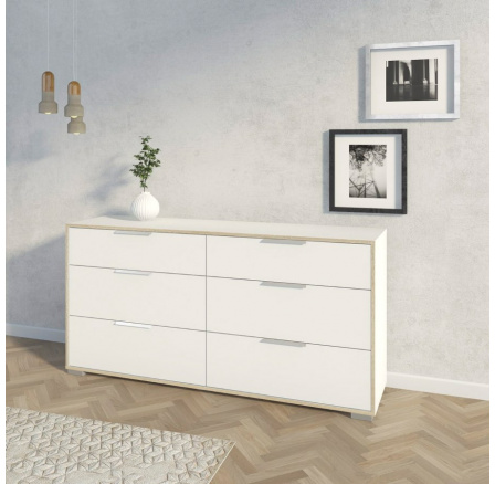 Komoda Lincoln 237 bílá/oak