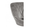 Barová židle H101, šedý Velvet