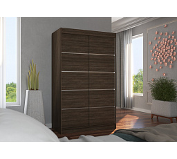 Posuvná skříň BENISSO 120 Choco+Choco