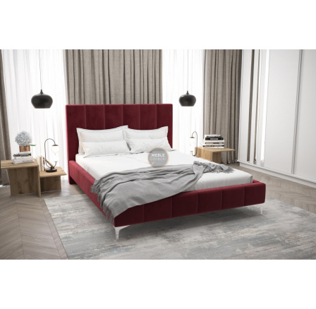 Postel LUNA - 180x200, volitelný odstín Postel LUNA - 180x200, volitelný odstín