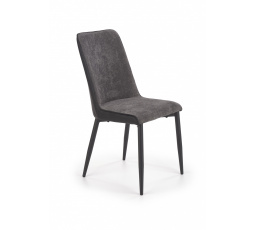 Jídelní židle K368, šedá/černá