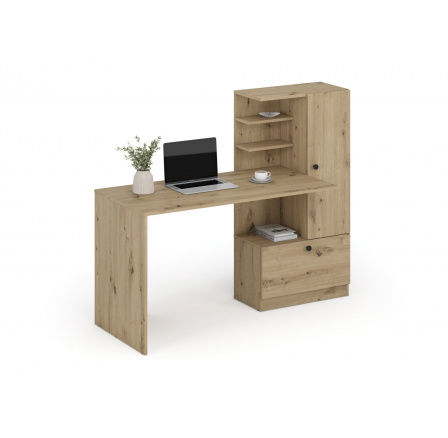 HOBAS psací stůl, dub artisan