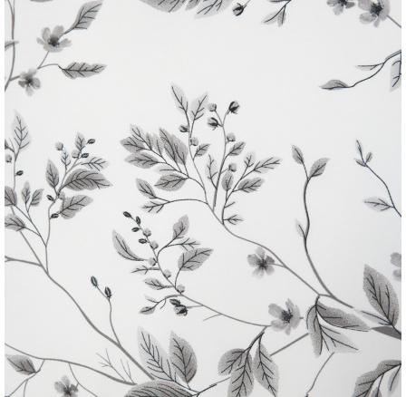 Povlečení B2 Bilberry Branch Essentials mikrovlákno bílé s květinovým vzorem 160x200 cm 894348