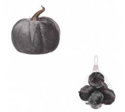 Dýně plastová s látkou, tmavě šedá, cena za balení (6 ks)