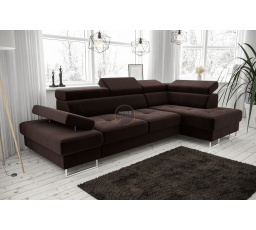 Rohová sedací souprava GALAXY MINI 170x280 - volitelný odstín - pravá